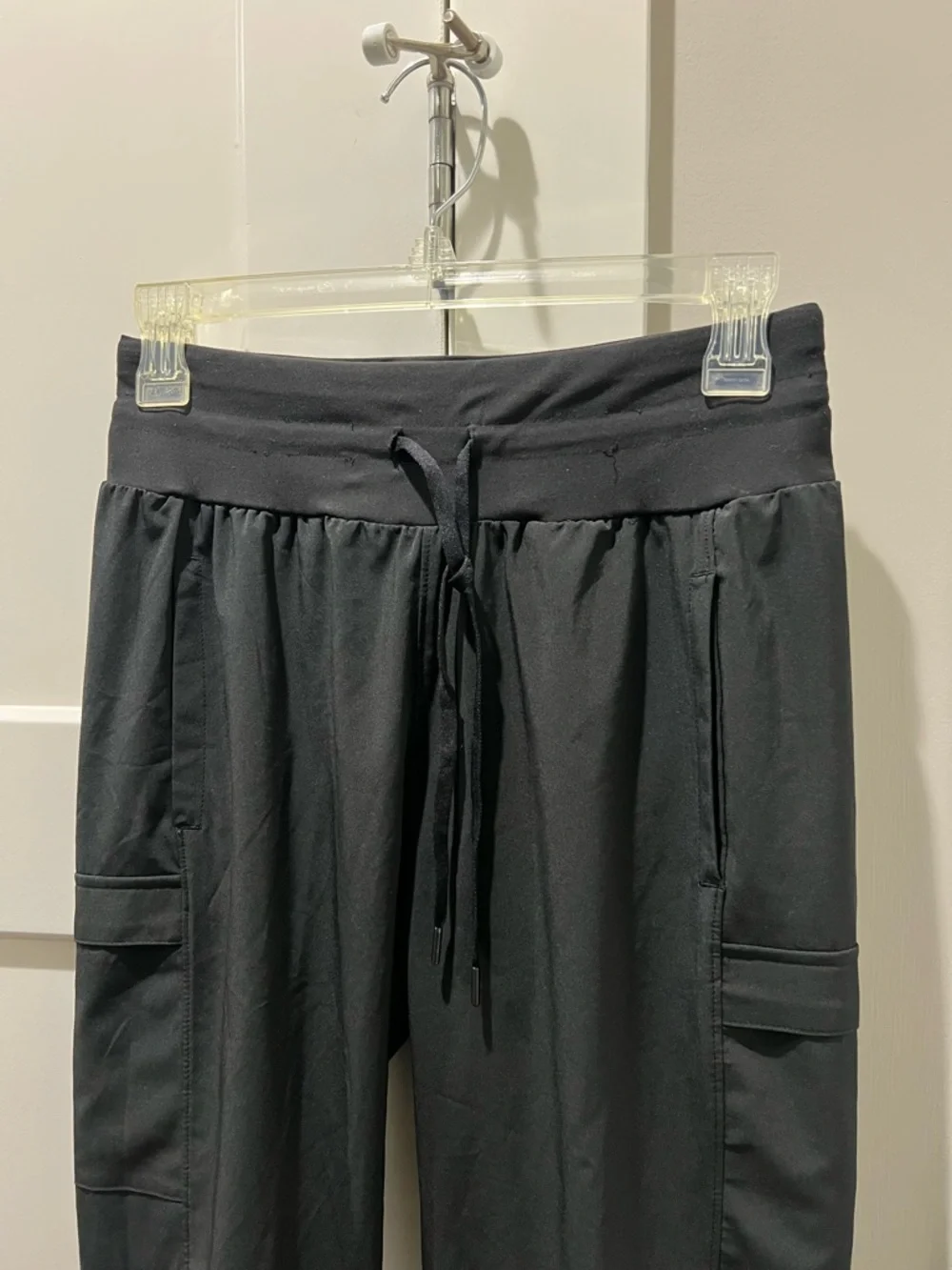 CALIA by Carrie Underwood Black Cargo Jogger Pants - Picture 2 of 4